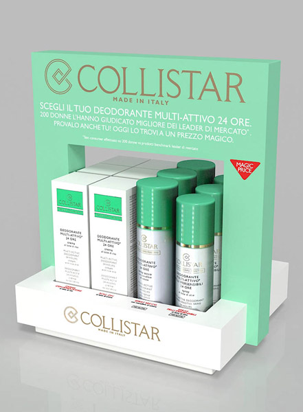 espositore_banco_cartotecnica_farmacia_Collistar